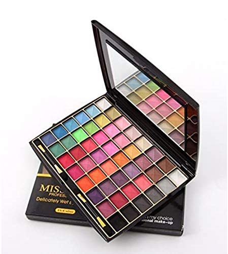 48 Shades Eyeshadow Palette | Bold Matte &amp; Shimmer Shades | High Pigment Eye Makeup | Vibrant Matte &amp; Shimmer Colors for Stunning Eye Looks